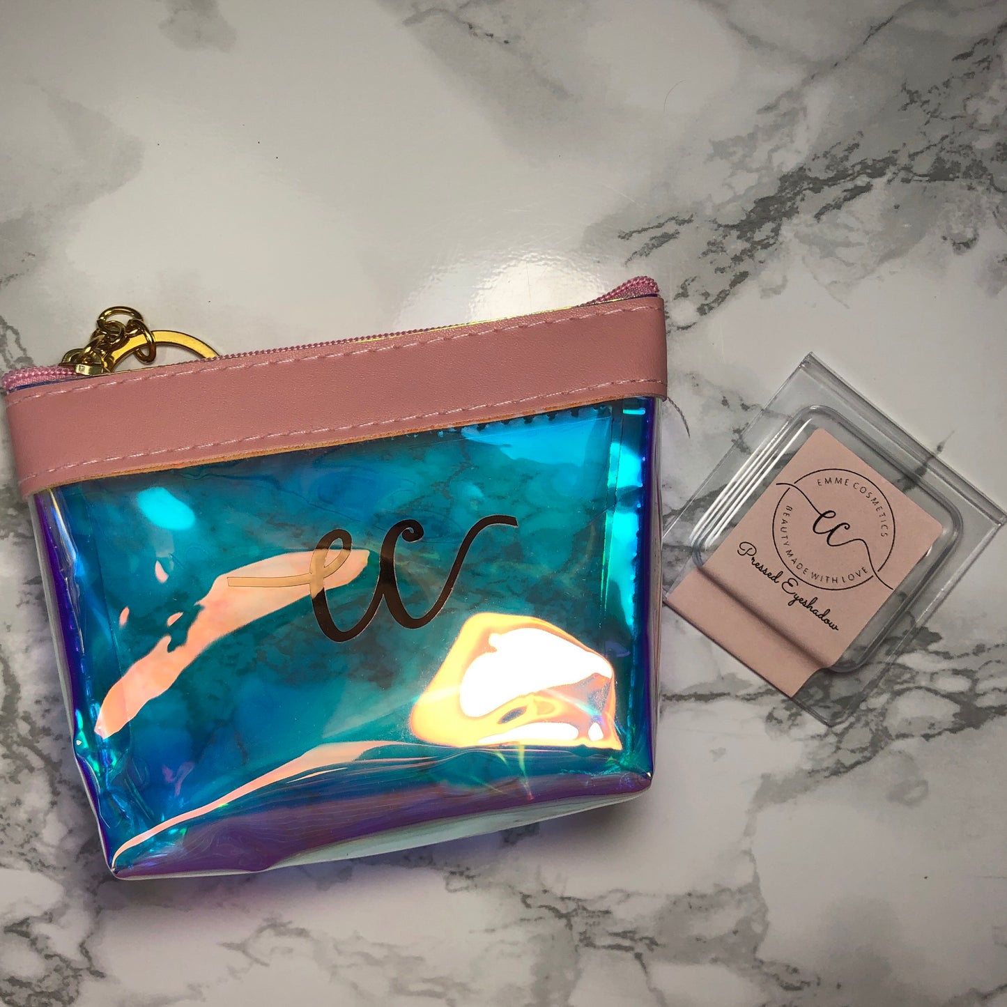 Multichrome Pink - Mini Makeup Bag