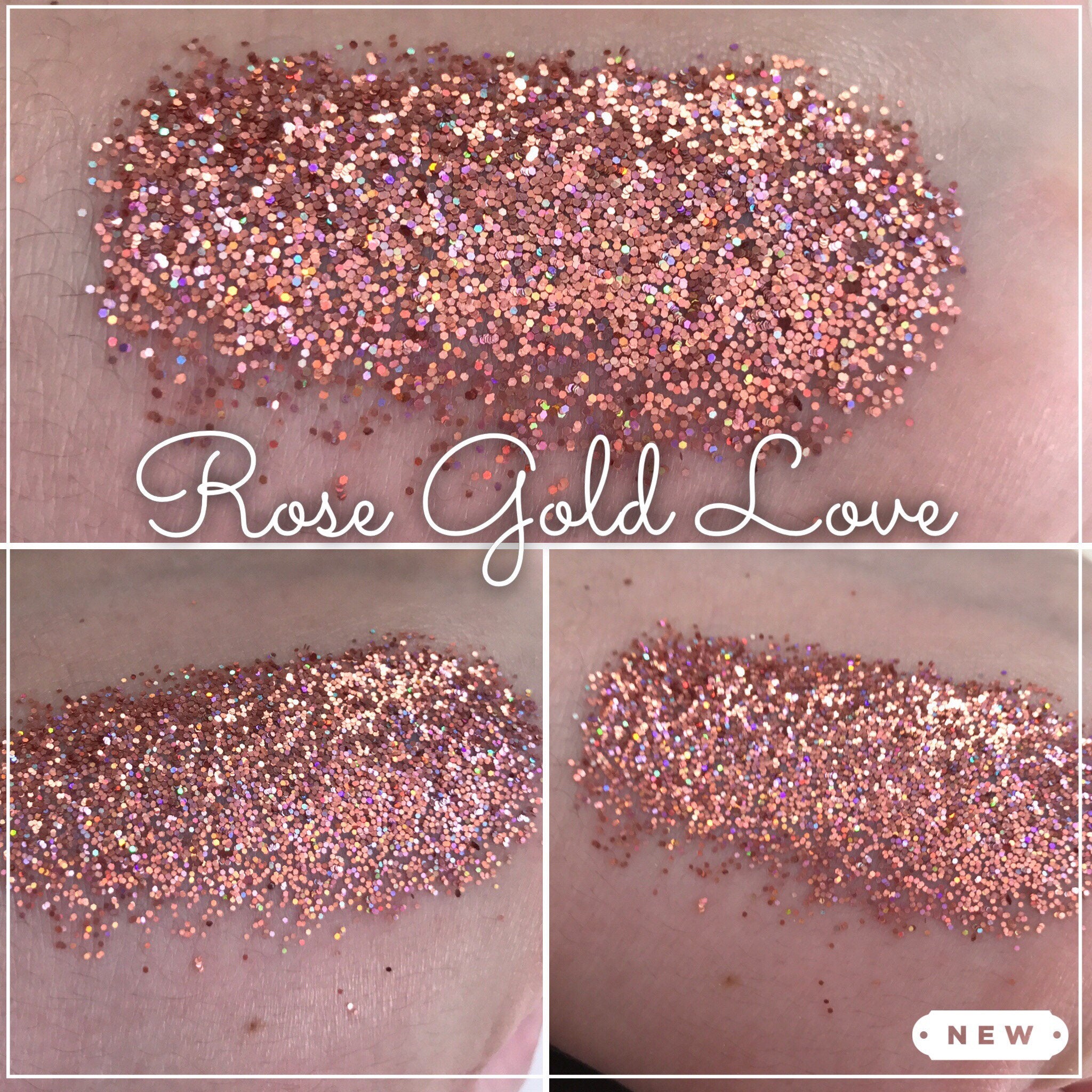 Rose Gold Love - Loose Glitter Eyeshadow – Emme Cosmetics