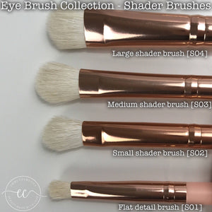 Makeup Brush Set - Rose Gold and Pink - Eye brushes