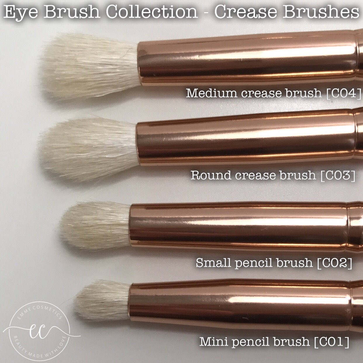 C04 - Medium Crease Brush